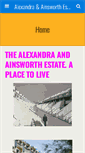 Mobile Screenshot of alexandraandainsworth.org